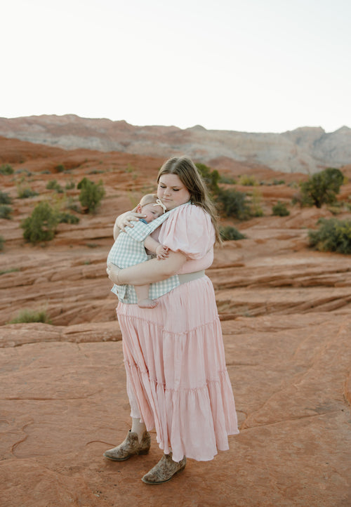 Coco Gingham - Cotton Baby Carrier
