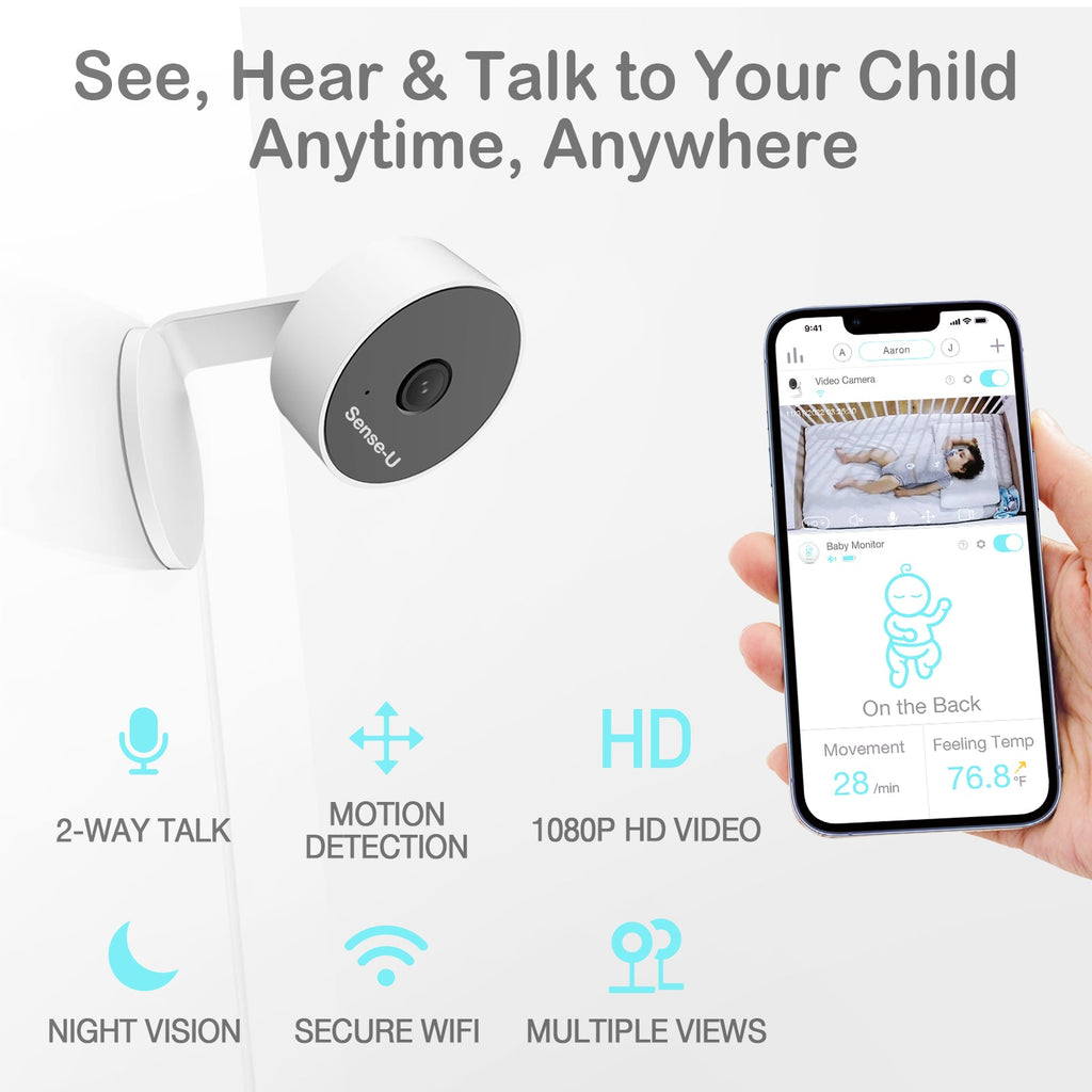 Sense-U AI Indoor Baby & Home Security Camera